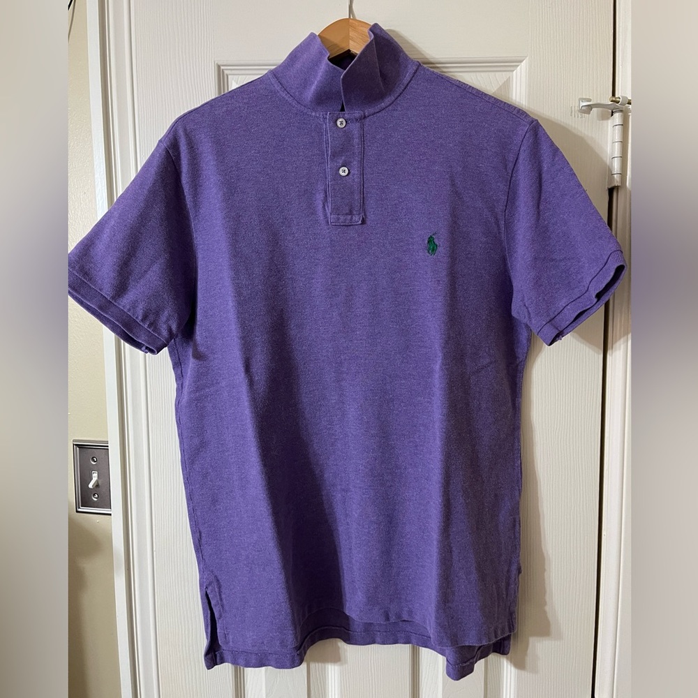 Men’s Polo short sleeve pique shirt, Large